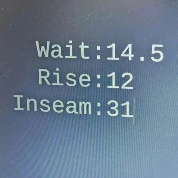 NWT‎ Pacsun Skate Pant Cargo  Women's Size 28 Cotton Blue - Picture 3 of 9